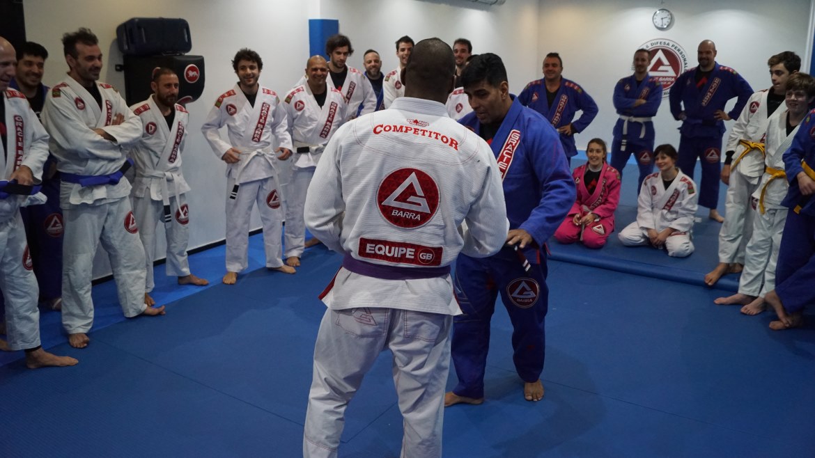 Stage Brazilian Jiu Jitsu Armlock Voador Gracie Barra Roma