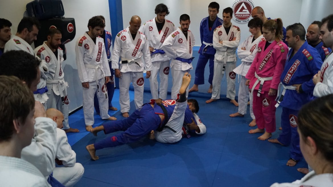 Stage Brazilian Jiu Jitsu Armlock Voador Gracie Barra Roma